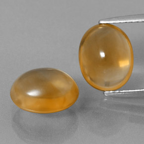 Achetez naturel 6,40ct doré citrine gems, coupe ovale, en provenance brésil chez gemselect. en stock, livraison internationale!