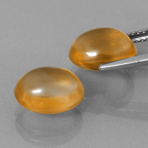 Achetez naturel 6,40ct doré citrine gems, coupe ovale, en provenance brésil chez gemselect. en stock, livraison internationale!