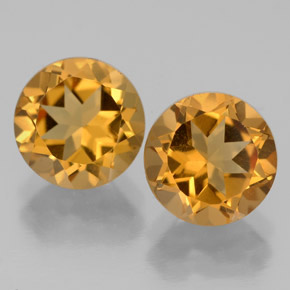 Achetez naturel ct jaune citrine gems, coupe roude, en provenance brésil chez gemselect. en stock, livraison internationale!