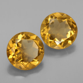 Achetez naturel ct jaune citrine gems, coupe roude, en provenance brésil chez gemselect. en stock, livraison internationale!