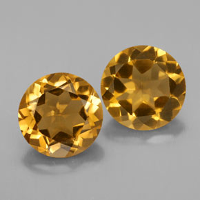 Achetez naturel ct or citrine gems, coupe roude, en provenance brésil chez gemselect. en stock, livraison internationale!