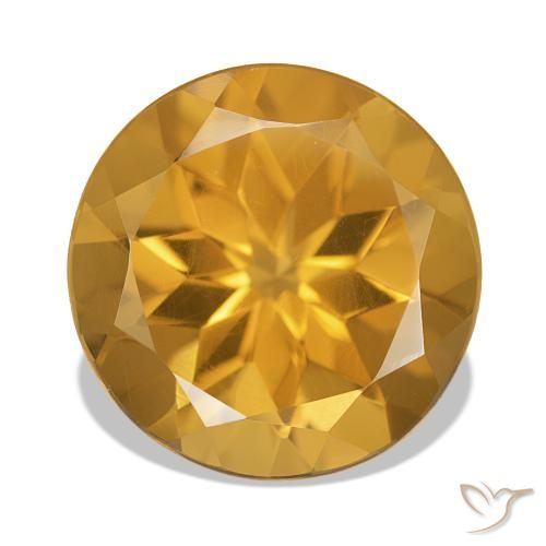 Citrine Orange moyen naturelle Tour, 7.91 ct, VS