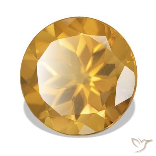 Citrine Orange moyen naturelle Tour, 7.91 ct, VS