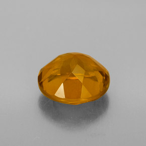 Citrine Jaune doré naturelle Coupe roude, 4.70 ct, VS