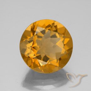 Citrine Or orange foncé naturelle Tour, 5.44 ct, VS