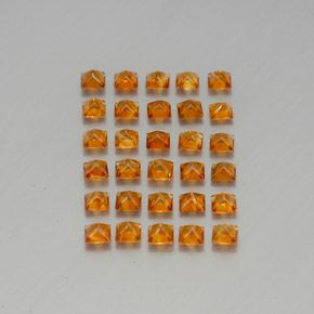 Achetez naturel ct orange citrine gems, carré, en provenance brésil chez gemselect. en stock, livraison internationale!