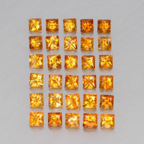 Achetez naturel 3,60ct doré citrine gems, carré, en provenance brésil chez gemselect. en stock, livraison internationale!