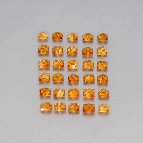 Achetez naturel 3,60ct doré citrine gems, carré, en provenance brésil chez gemselect. en stock, livraison internationale!