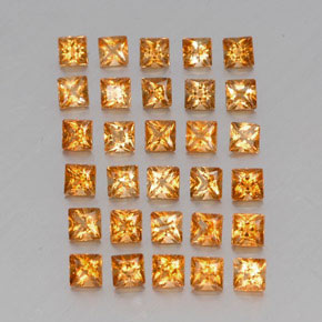 Achetez naturel 3,57ct jaune citrine gems, carré, en provenance brésil chez gemselect. en stock, livraison internationale!