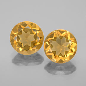 Achetez naturel ct jaune citrine gems, coupe roude, en provenance brésil chez gemselect. en stock, livraison internationale!