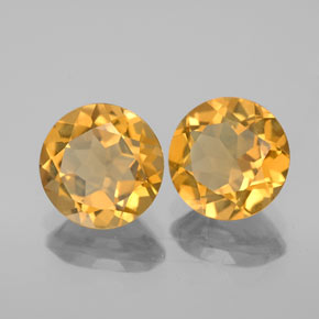 Achetez naturel ct jaune citrine gems, coupe roude, en provenance brésil chez gemselect. en stock, livraison internationale!