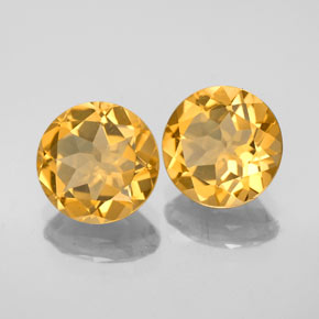 Achetez naturel ct jaune citrine gems, coupe roude, en provenance brésil chez gemselect. en stock, livraison internationale!