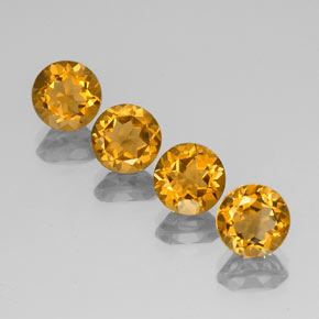Achetez naturel ct or citrine gems, coupe roude, en provenance brésil chez gemselect. en stock, livraison internationale!