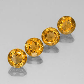 Achetez naturel ct or citrine gems, coupe roude, en provenance brésil chez gemselect. en stock, livraison internationale!