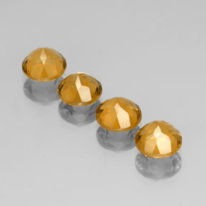 Achetez naturel ct or citrine gems, coupe roude, en provenance brésil chez gemselect. en stock, livraison internationale!