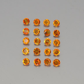 Achetez naturel ct orange citrine gems, coupe roude, en provenance brésil chez gemselect. en stock, livraison internationale!