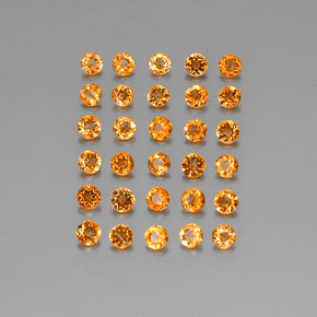 Achetez naturel ct orange citrine gems, coupe roude, en provenance brésil chez gemselect. en stock, livraison internationale!