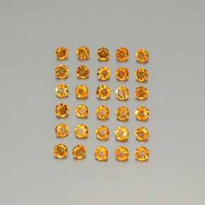 Achetez naturel ct orange citrine gems, coupe roude, en provenance brésil chez gemselect. en stock, livraison internationale!