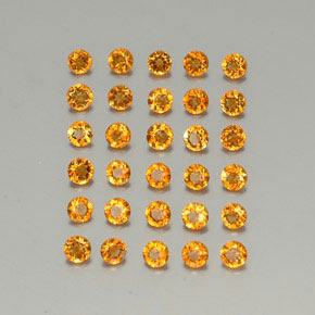 Achetez naturel ct orange citrine gems, coupe roude, en provenance brésil chez gemselect. en stock, livraison internationale!