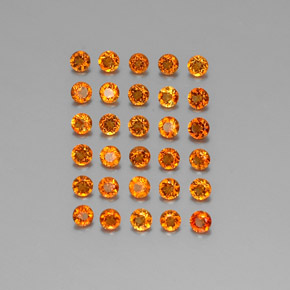 Achetez naturel ct orange citrine gems, coupe roude, en provenance brésil chez gemselect. en stock, livraison internationale!