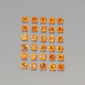 Achetez naturel ct orange citrine gems, coupe roude, en provenance brésil chez gemselect. en stock, livraison internationale!
