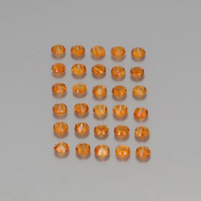 Achetez naturel ct orange citrine gems, coupe roude, en provenance brésil chez gemselect. en stock, livraison internationale!
