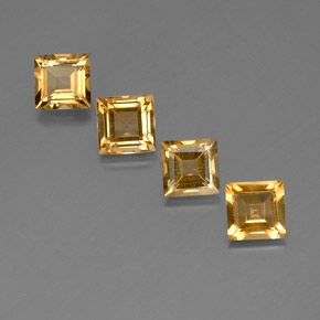 Achetez naturel ct Jaune doré Citrine gems, Carré, En provenance Brésil chez GemSelect. En stock, livraison internationale!