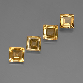Achetez naturel ct Jaune doré Citrine gems, Carré, En provenance Brésil chez GemSelect. En stock, livraison internationale!