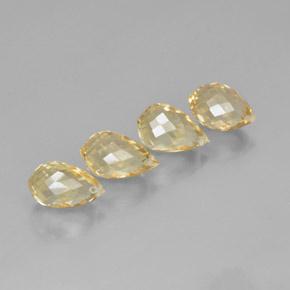 Achetez naturel 11,52ct doré citrine gems, briolette, en provenance brésil chez gemselect. en stock, livraison internationale!