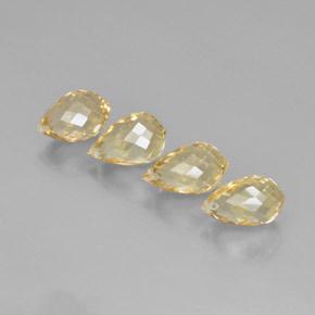 Achetez naturel 11,52ct doré citrine gems, briolette, en provenance brésil chez gemselect. en stock, livraison internationale!