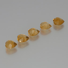 Achetez naturel 4.91ct Doré-orange foncé Citrine gems, Forme de coeur, En provenance Brésil chez GemSelect. En stock, livraison internationale!