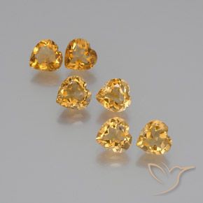 Shop natural 6.32ct Orange-or Citrine gems, Cœur, from Brésil at GemSelect. In stock, global shipping!