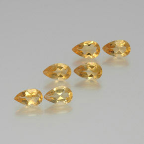 Achetez naturel 4,46ct doré citrine gems, en forme de poire, en provenance brésil chez gemselect. en stock, livraison internationale!