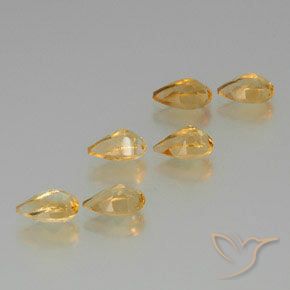 Shop natural 5.03ct Doré Citrine gems, En forme de poire, from Brésil at GemSelect. In stock, global shipping!