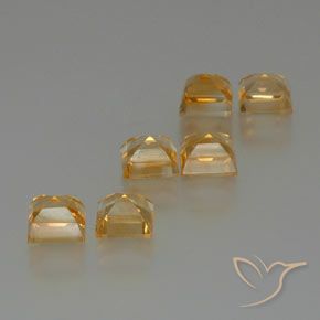 Shop natural 7.47ct Orange moyen Citrine gems, Carré, from Brésil at GemSelect. In stock, global shipping!