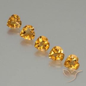 Shop natural 4.87ct Or orange foncé Citrine gems, Cœur, from Brésil at GemSelect. In stock, global shipping!
