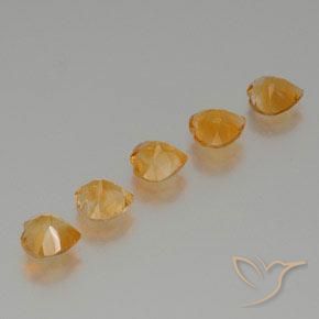 Shop natural 4.87ct Or orange foncé Citrine gems, Cœur, from Brésil at GemSelect. In stock, global shipping!