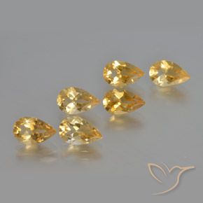 Shop natural 4.82ct Orange-or Citrine gems, En forme de poire, from Brésil at GemSelect. In stock, global shipping!