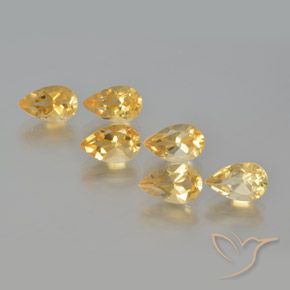 Shop natural 5.40ct Or moyen Citrine gems, En forme de poire, from Brésil at GemSelect. In stock, global shipping!
