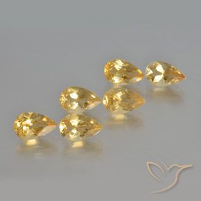 Shop natural 5.02ct Or moyen Citrine gems, En forme de poire, from Brésil at GemSelect. In stock, global shipping!