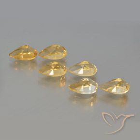 Shop natural 5.02ct Or moyen Citrine gems, En forme de poire, from Brésil at GemSelect. In stock, global shipping!