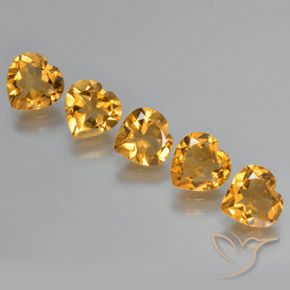 Shop natural 4.82ct Orange-or Citrine gems, Cœur, from Brésil at GemSelect. In stock, global shipping!