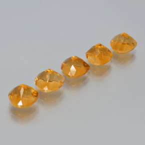 Achetez naturel 6,11ct doré citrine gems, forme de coeur, en provenance brésil chez gemselect. en stock, livraison internationale!