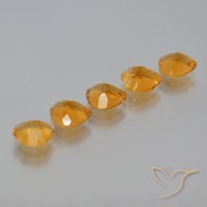 Shop natural 4.92ct Doré-orange foncé Citrine gems, Cœur, from Brésil at GemSelect. In stock, global shipping!