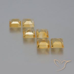 Shop natural 5.81ct Doré Citrine gems, Carré, from Brésil at GemSelect. In stock, global shipping!