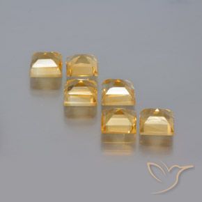 Shop natural 6.59ct Doré Citrine gems, Carré, from Brésil at GemSelect. In stock, global shipping!