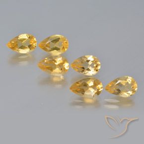 Shop natural 4.35ct Or moyen Citrine gems, En forme de poire, from Brésil at GemSelect. In stock, global shipping!