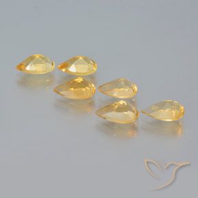 Shop natural 4.35ct Or moyen Citrine gems, En forme de poire, from Brésil at GemSelect. In stock, global shipping!