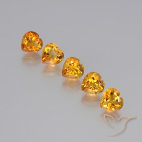 Shop natural 6.00ct Or Citrine gems, Cœur, from Brésil at GemSelect. In stock, global shipping!