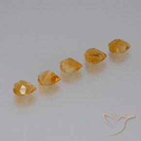 Achetez naturel 5,16ct doré citrine gems, forme de coeur, en provenance brésil chez gemselect. en stock, livraison internationale!